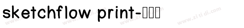 sketchflow print字体转换